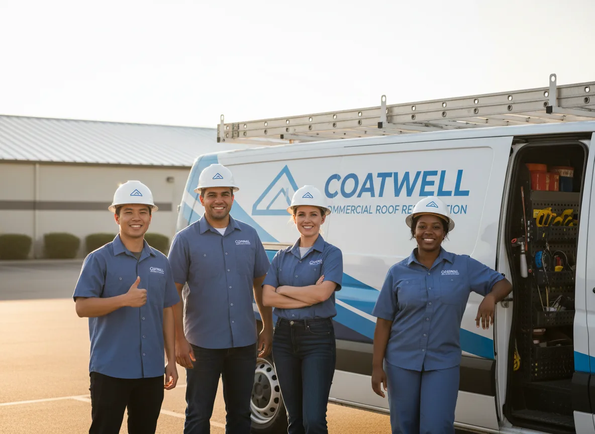 Commercial roof coating company in Holly Hill, SC
